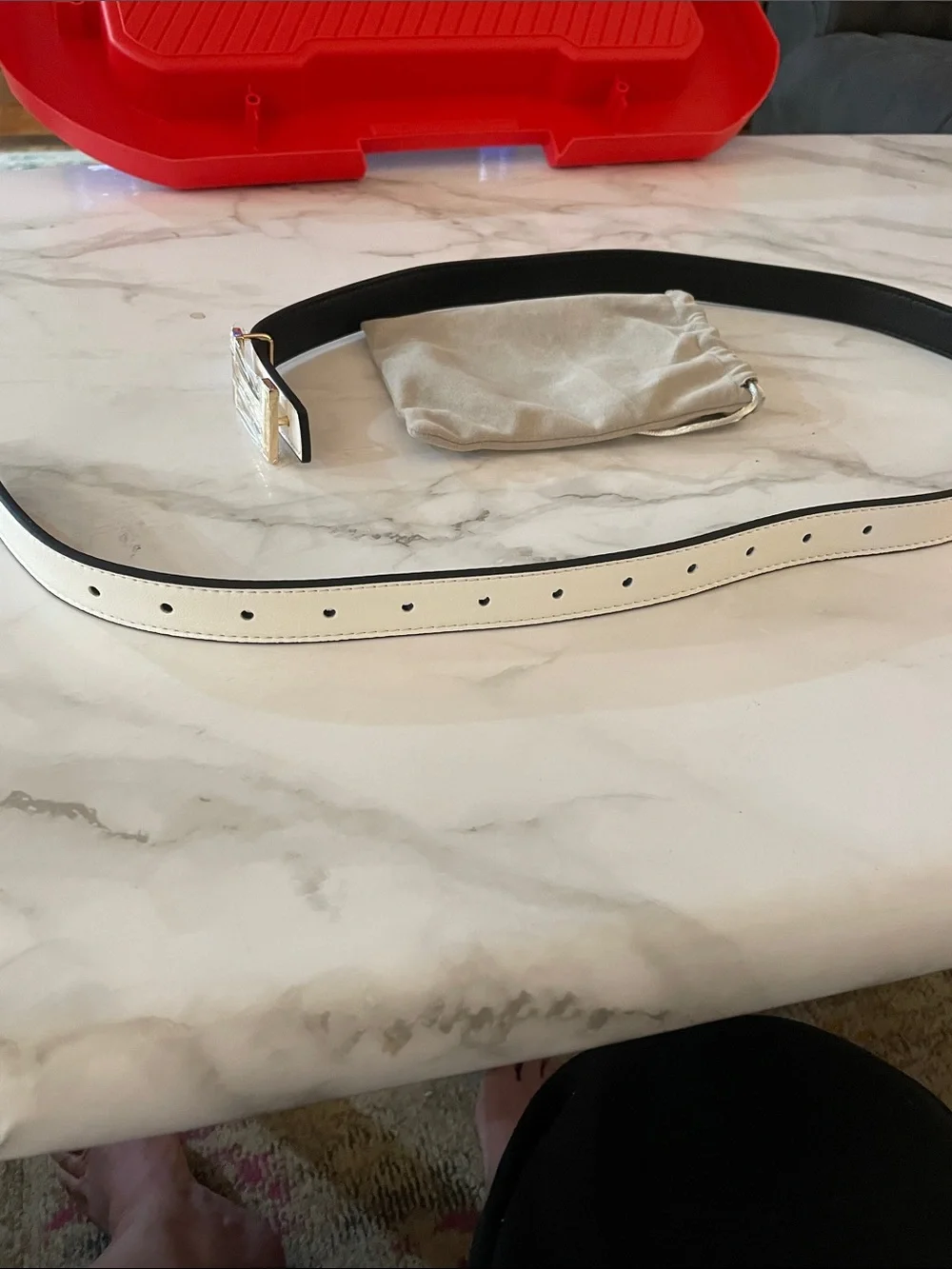 Reversible  H belt